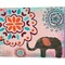 Bohemian Elephant II by Katie Doucette 20" x 16" Canvas Wall Art